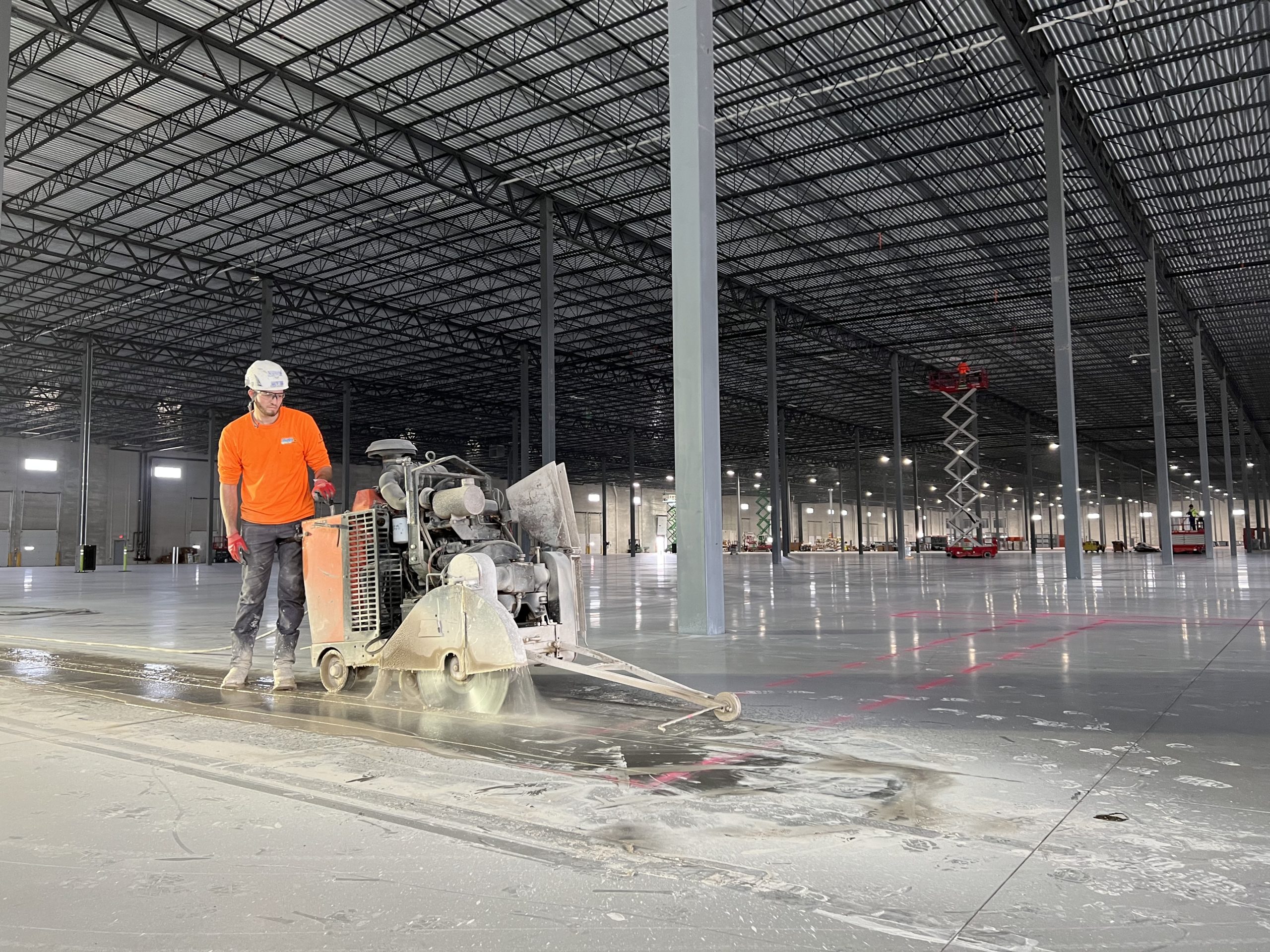 Commercial concrete operations in North Texas